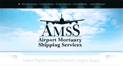 Desktop Screenshot of airportmortuaryshipping.com